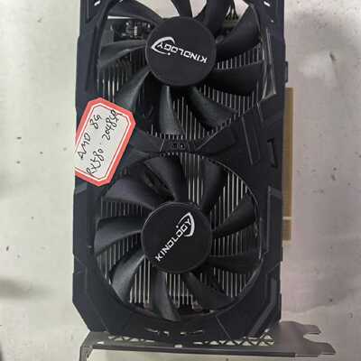 卡诺基RX580 8G，双风扇，8G显存 还行，正常用，【议价品】