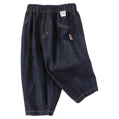 巴拉巴拉长裤男童宽松牛仔裤时尚