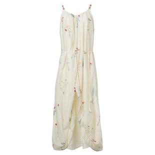 【古力娜扎同款】MAXRIENY浪漫度假吊带连衣裙茧型设计感高级气质