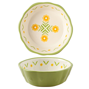 舍里耐高温空气炸锅专用碗家用烤箱烤碗蒸蛋碗微波炉焗饭碗沙拉碗