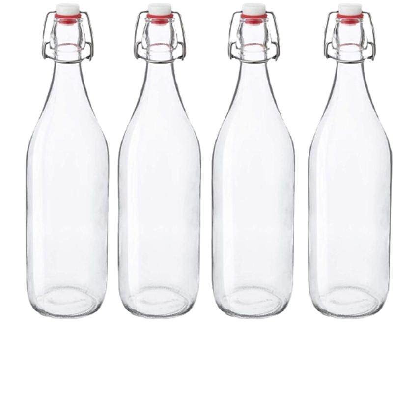 卡扣果酒酵素瓶家用泡酒玻璃瓶