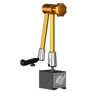 液压万向磁力表座杠杆表座加长杆百分表磁座磁性磁吸大底座固定夹