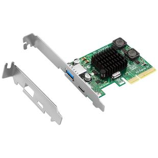 SSU PCI-E转USB3.2Gen2扩展卡台式usb3.1扩展卡Type-C接口10Gbps