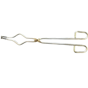 304不锈钢坩锅钳干锅夹长钳子实验工具夹具长夹子克罗米坩火钳子