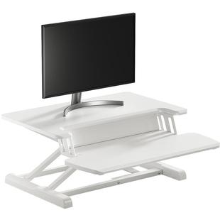 Brateck北弧升降台站立式工作台办公桌电脑升降桌折叠小仙桌D460