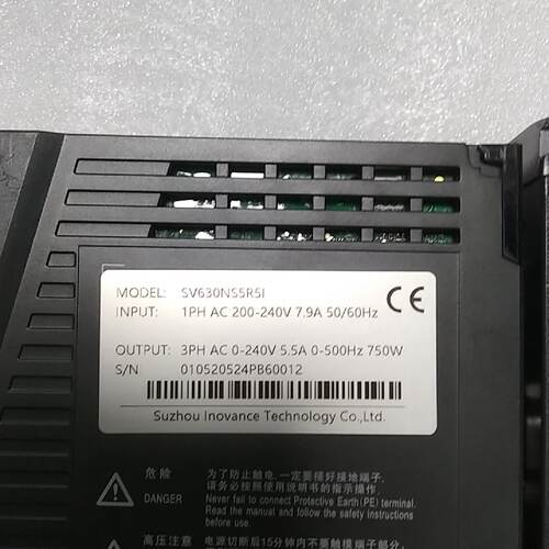 溢价-汇川伺服驱动: IS500PS1R6I-128,  IS62