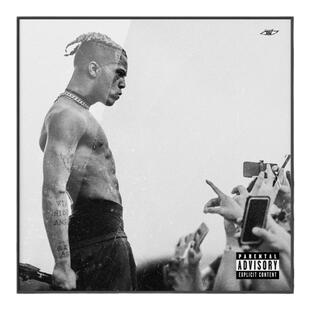 hiphop说唱歌手挂画酒吧barbershop装饰xxxtentacion嘻哈脏辫壁画