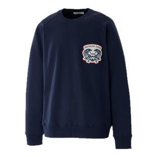 Onitsuka Tiger鬼塚虎男女SWEAT TOP圆领长袖卫衣