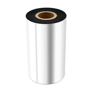 经济型全树脂基碳带PET哑银PP合成纸条码打印机标签热转印色带卷打印清晰碳带110X300m 50mm 60 70 80 90 100