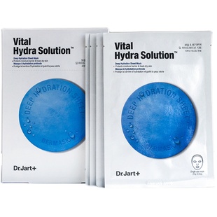 呜啦美妆 韩国dr.jart蒂佳婷药丸面膜女清洁补水蓝色款绿色款面膜