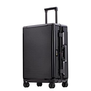 【明星同款】凌秀铝框行李箱24寸新款拉杆旅行箱20登机密码箱子女