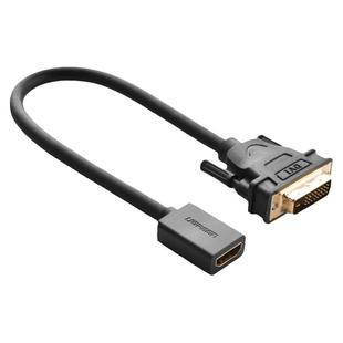 绿联 dvi转接hdmi线公对母高清双向互转短线转接头电脑机顶盒ps4连接投影仪dvi转hdni母hdmi转dvi24+1转换器