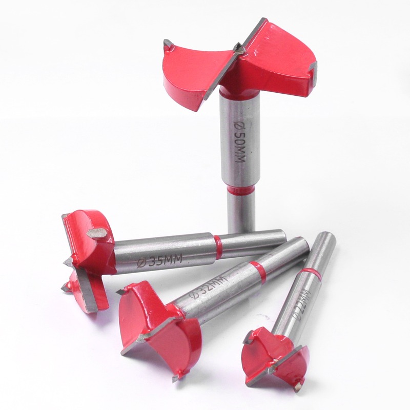 硬质合金木工开孔器15-60mm铰链木门开锁孔桌面木板圆形扩孔钻头