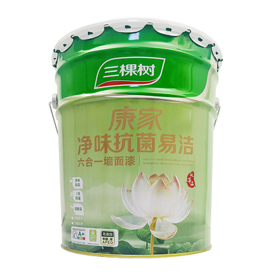 三棵树抗菌易洁六合一内墙乳胶漆