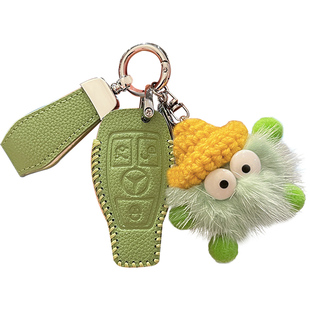 奔驰c260l钥匙套e300l真皮gla/glc/glb220新a200l女glk高档2023款