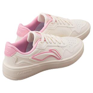 李宁板鞋女鞋元宝2026夏季新款轻便透气耐磨女款小白鞋女士休闲鞋