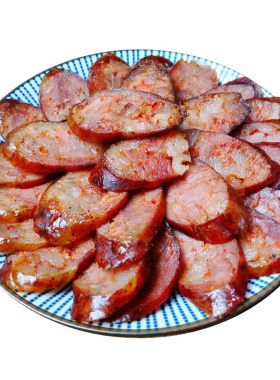 四川特产自制风干土黑猪烟熏腊肉