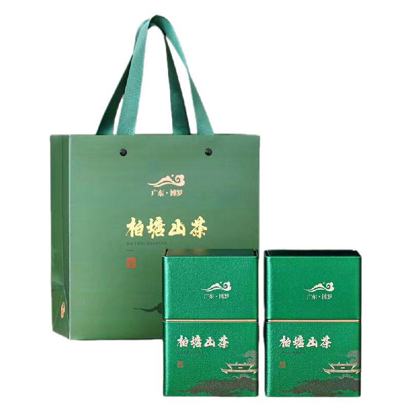 博罗柏塘山茶冬季茶客家特级绿茶