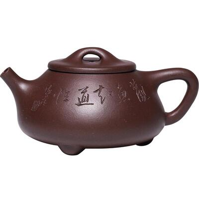 宜兴紫砂茶壶原矿景舟石瓢