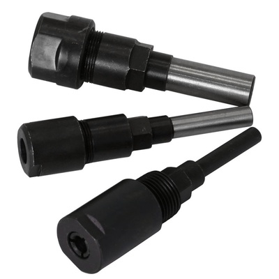 1/48mm12mm1/2刀柄雕刻机接杆杆子加长杆修边机延长加长铣刀