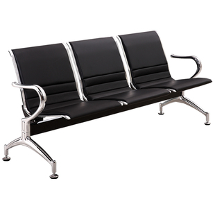 三人位排椅机场不锈钢长椅子医院等候诊椅公共连排休息座椅输液椅