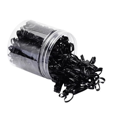 一次性橡皮筋黑色发圈头饰