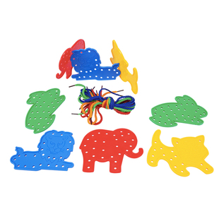 串珠子儿童精细穿串珠宝宝感统训练器材小玩具幼儿专注力益智教具