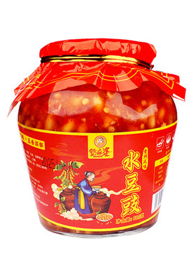 贵州风味水豆豉老坛发酵610g大瓶