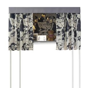 强遮光加厚床帘宿舍上铺寝室大学生动漫全封闭专用上下铺帘子围帘