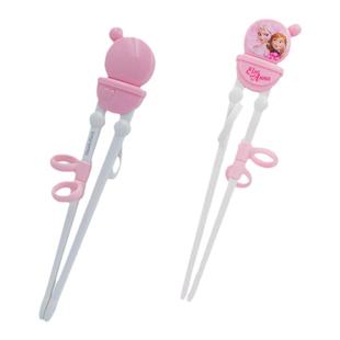 迪士尼儿童筷子学习筷左手左撇子专用宝宝训练练习爱莎2-3-4-6岁8