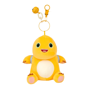 正版奶龙公仔捏捏乐吱吱叫毛绒玩具包包挂件女生高级感钥匙扣玩偶