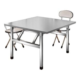 折叠桌不锈钢便携式户外露营桌椅组合野餐桌烧烤桌夜市用摆摊桌子