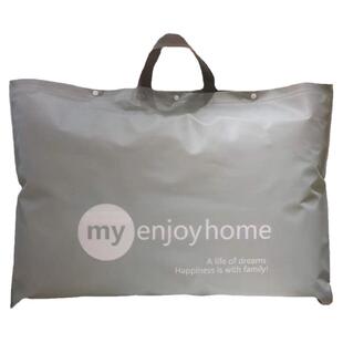 枕芯包装袋家纺枕头手提袋双面覆膜无纺布扣子款收纳袋可定制