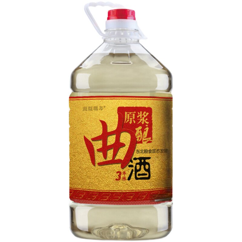 散装曲酒浓香型自酿钓鱼纯粮食原浆高粱玉米曲白酒高度桶装约10斤