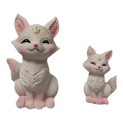 新款户外花园庭院卡通狐狸摆件