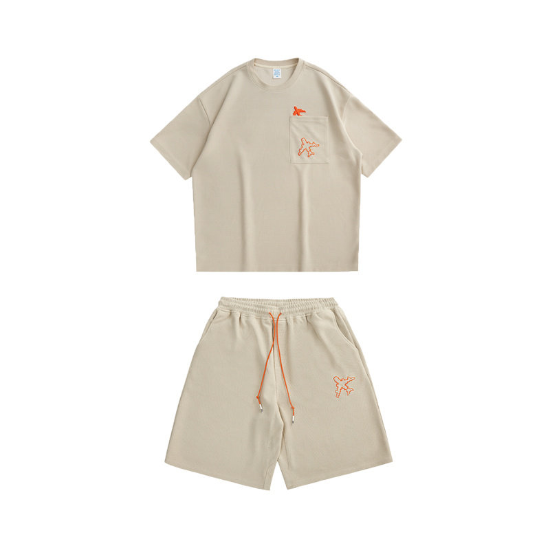 宽松休闲运动服柔软舒适百搭简约