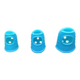 推荐硅胶混装颜色绕线专用手指保护套DIY珠宝首饰手工串珠工具