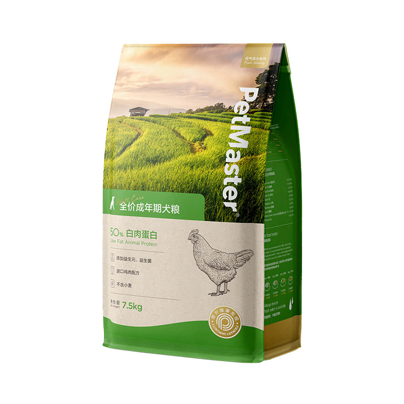 Petmaster佩玛思特元气狗全价膨化粮
