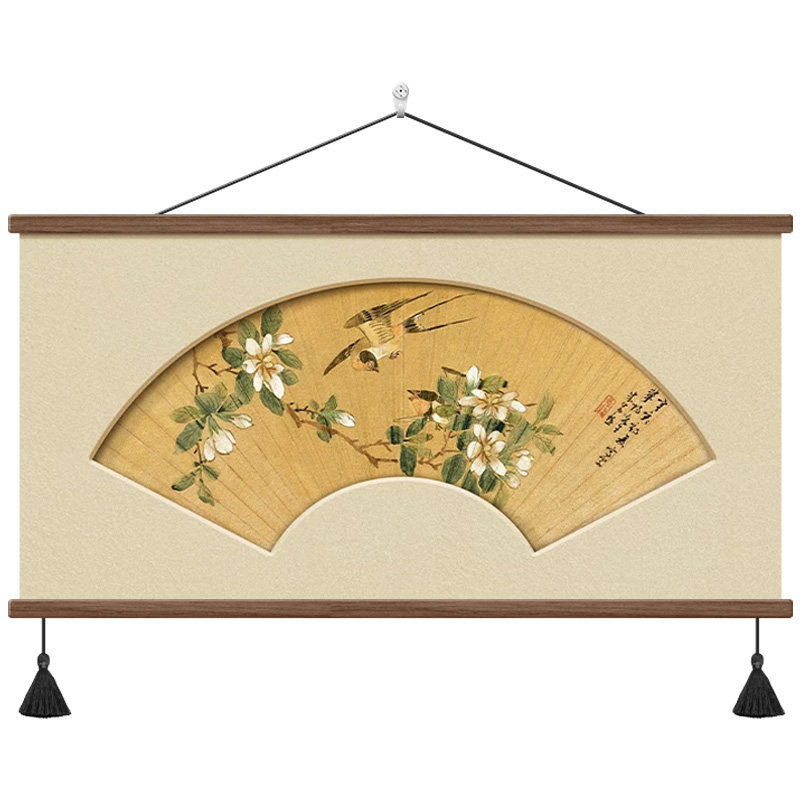 新中式客厅花鸟装饰画