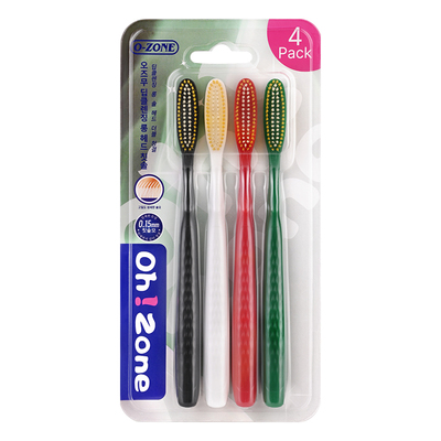 【5支装】速深洁长头牙刷软毛家庭装家用高档加长大刷头清洁口腔