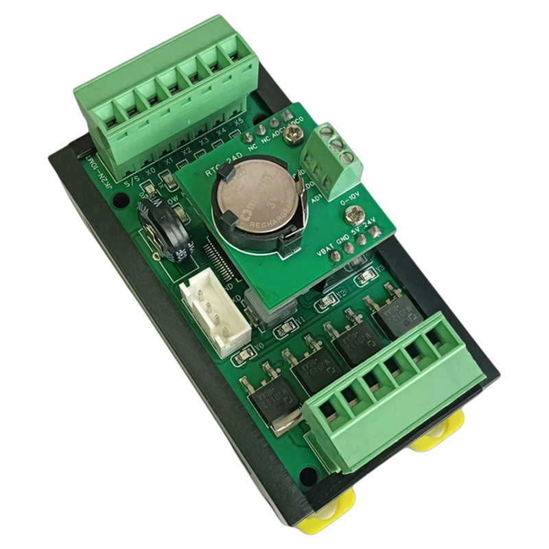 国产plc工控板小型简易FX1N2N-10MT带模拟量温度高速计数定位控制