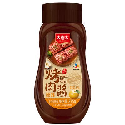 大喜大烤肉酱瓶装家用蘸料375g