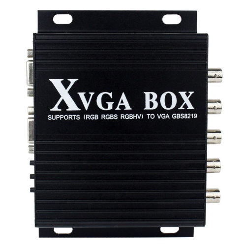 GBS-8219工业视频转换器 XVGA BOX RGB转VGA RGBS转VGA显示屏转换