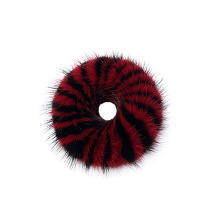 韩国简约水貂毛毛发圈ins风可爱网红毛绒毛球发绳头饰皮筋发饰女