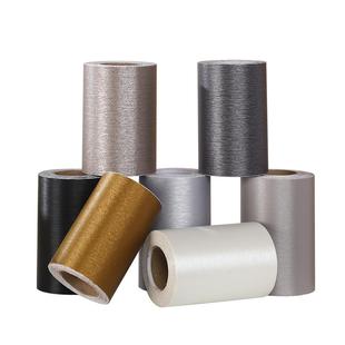 玻璃门腰线贴铝合金门框包边窗框改色金属贴纸遮丑窗户边框装饰条