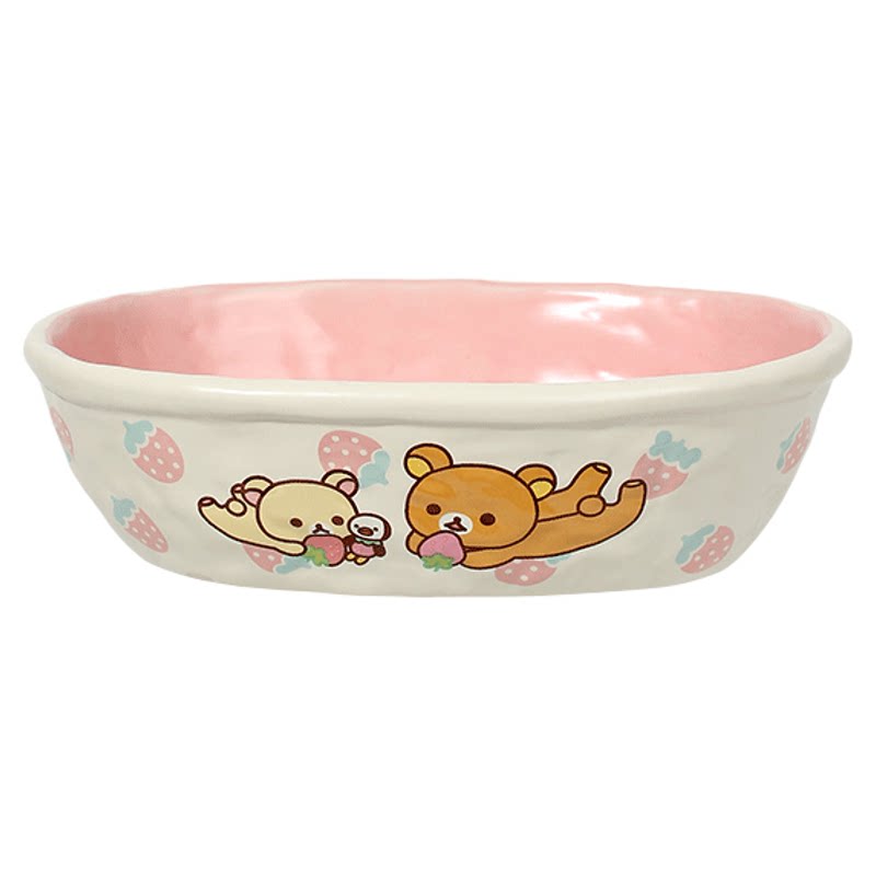 轻松小熊陶瓷餐具套装可爱送礼
