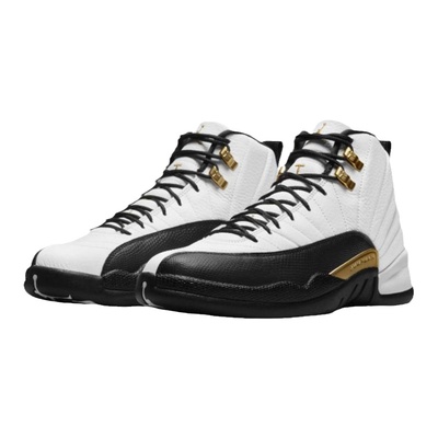AirJordan12金扣黑白金高帮