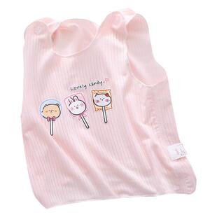 婴儿护肚背心夏季新生宝宝莫代尔小吊带初生夏天薄款半背上衣59码