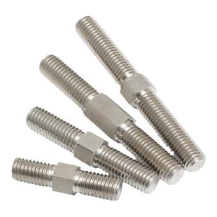 304不锈钢双头螺栓螺柱正反牙外六角头螺丝非标定制加长螺杆螺丝