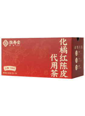 恒寿堂化橘红枇杷茶养生茶包